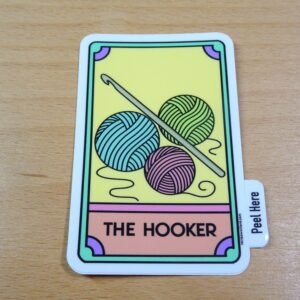 The Hooker Vinyl Sticker