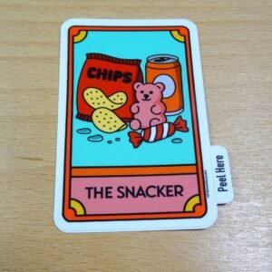 The Snacker Vinyl Sticker