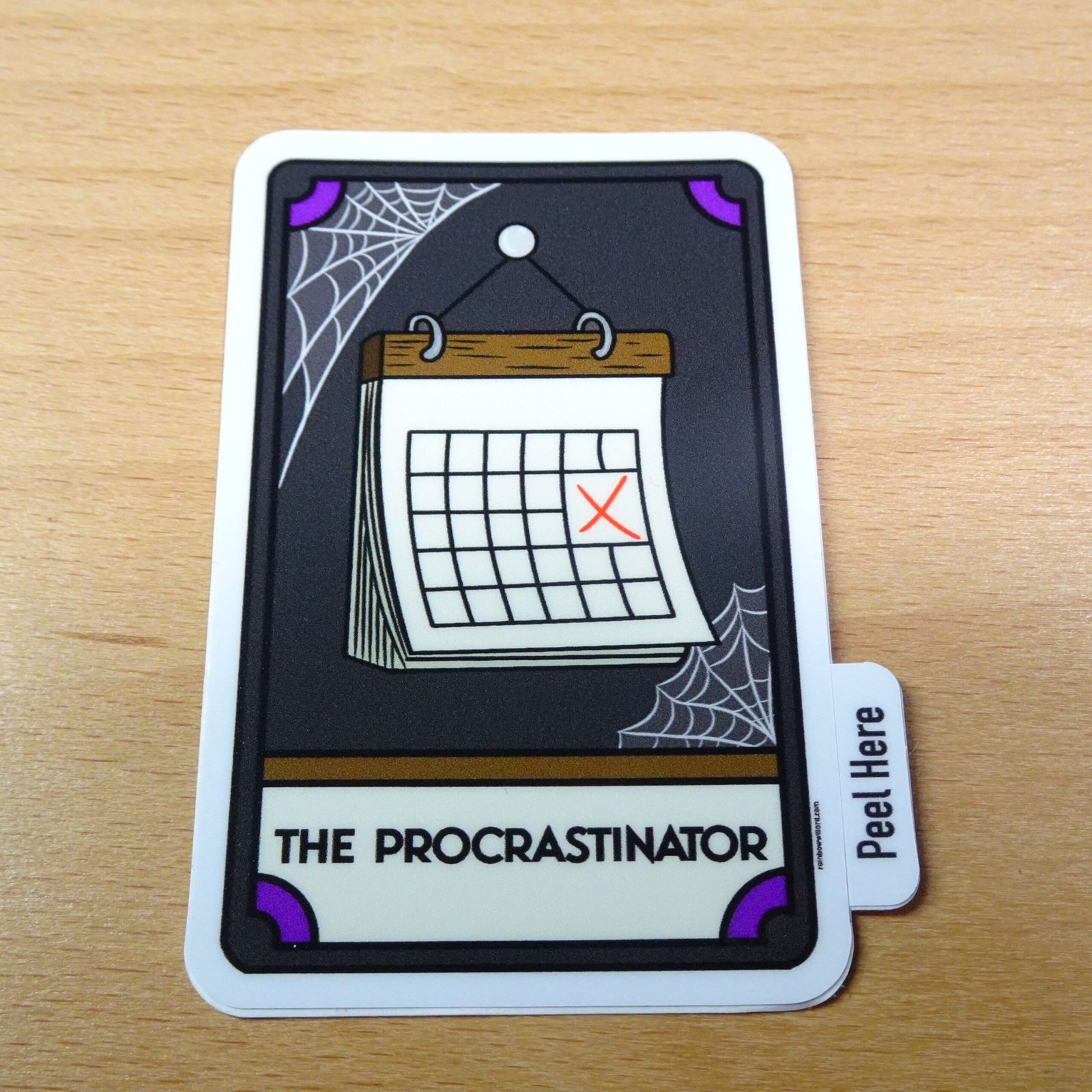 The Procrastinator Vinyl Sticker
