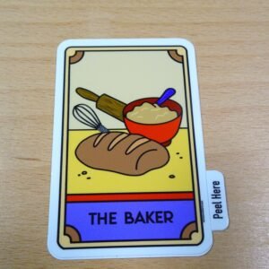 The Baker Vinyl Sticker