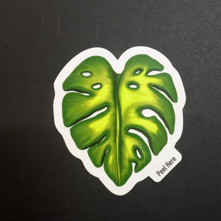 Monstera Leaf Sticker