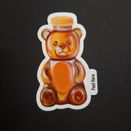 Honey Bear Vinyl Sticker