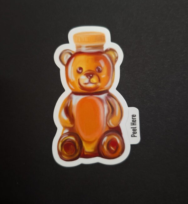 Honey Bear Vinyl Sticker