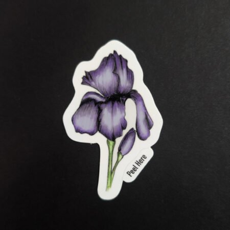 Iris Vinyl Sticker