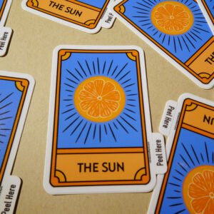 The Sun Vinyl Sticker