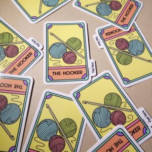The Hooker Vinyl Sticker