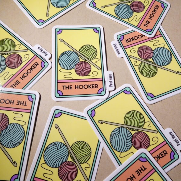 The Hooker Vinyl Sticker