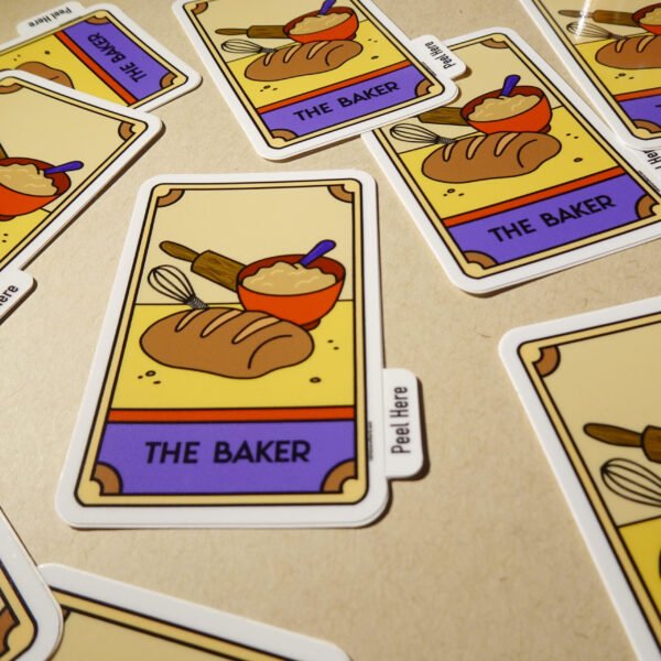 The Baker Vinyl Sticker - Image 3