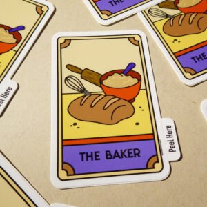 The Baker Vinyl Sticker