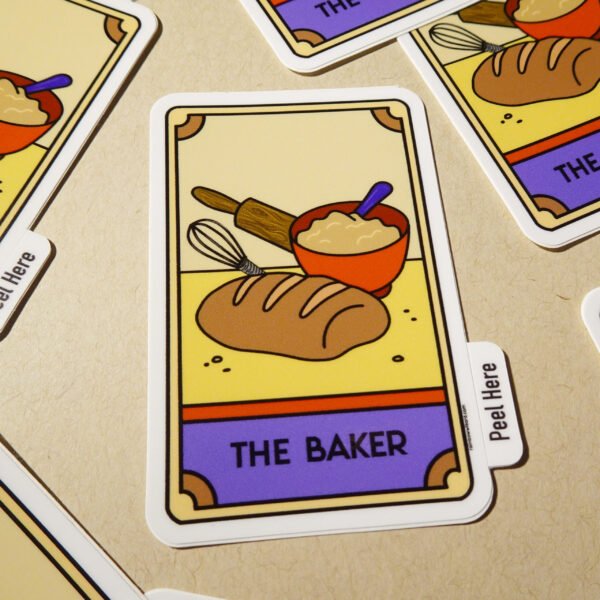 The Baker Vinyl Sticker
