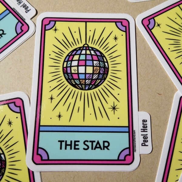 The Star Vinyl Sticker