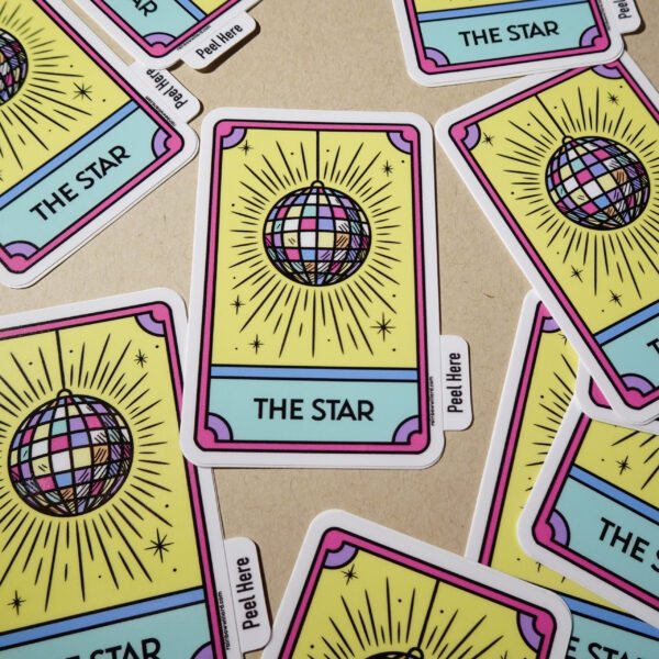 The Star Vinyl Sticker - Image 2