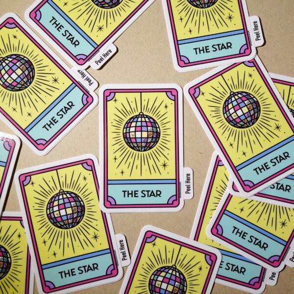 The Star Vinyl Sticker - Image 3
