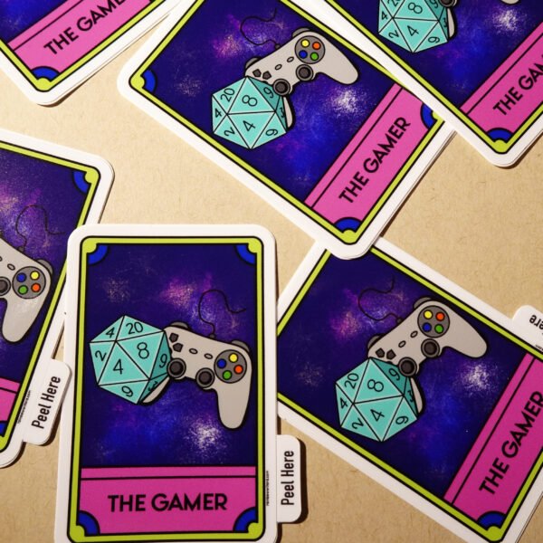 The Gamer Vinyl Sticker - Image 2