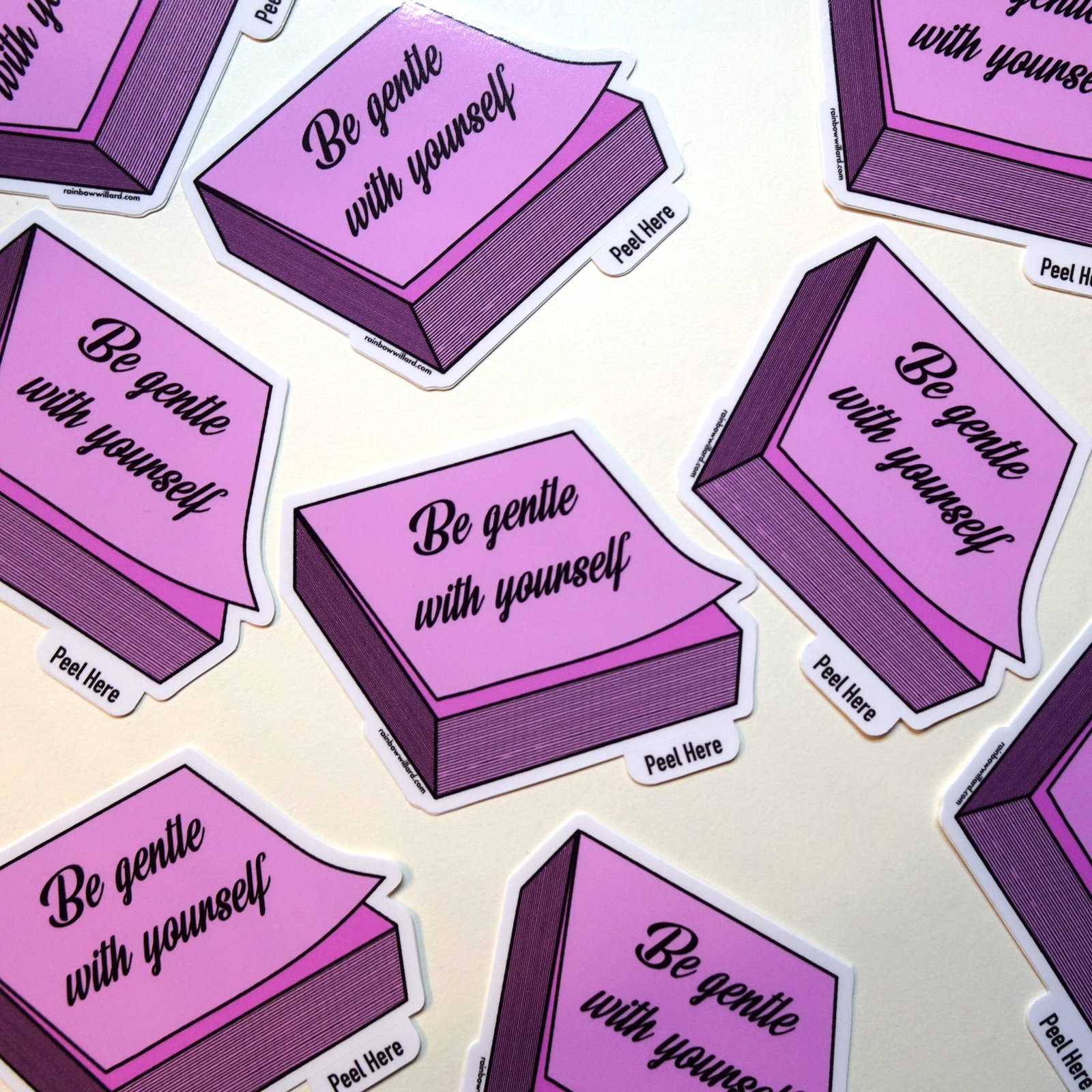 Be Gentle With Yourself Vinyl Sticker