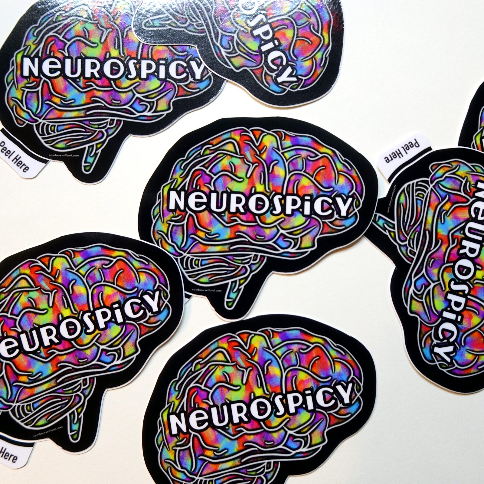 Neurospicy Vinyl Sticker
