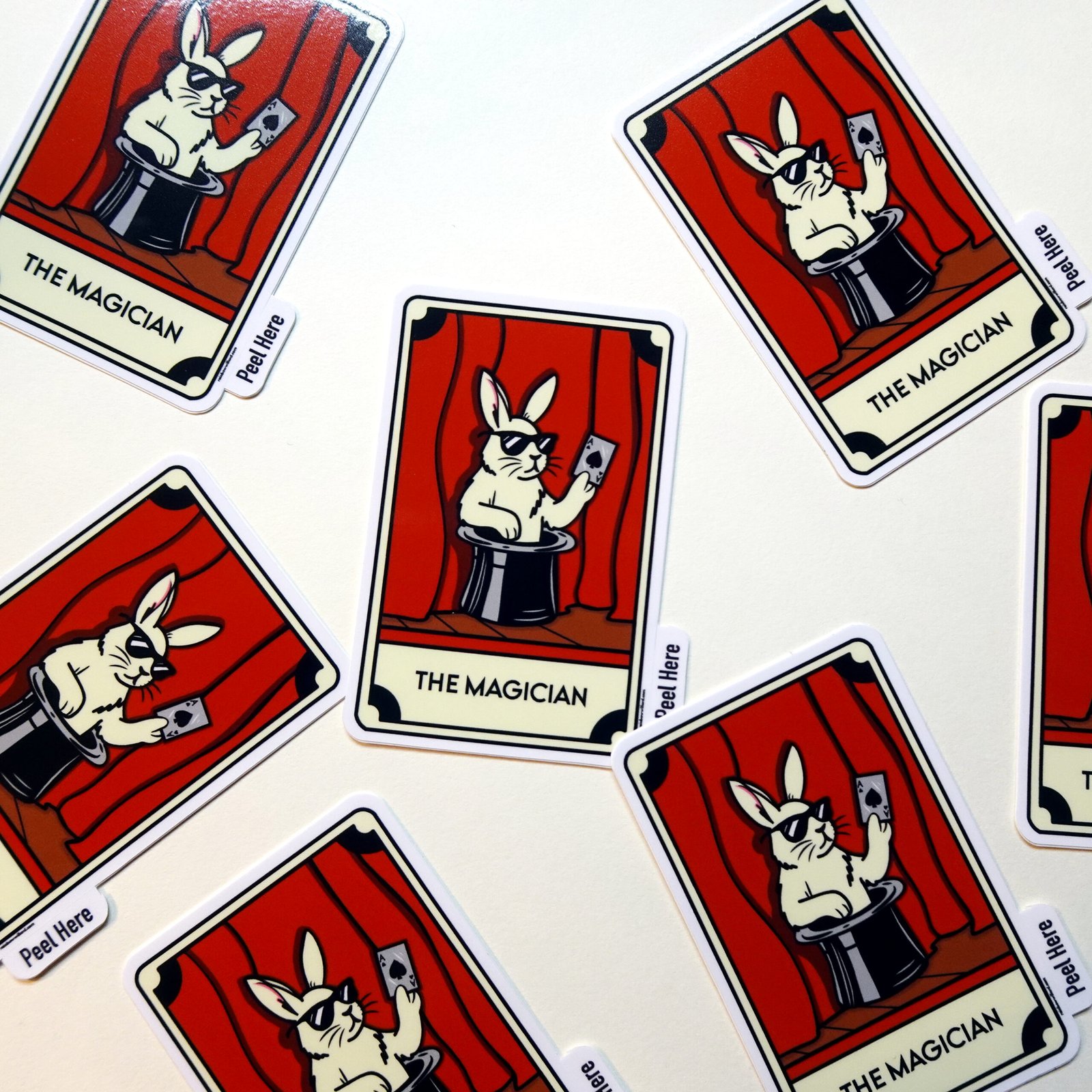 The Magician Vinyl Sticker