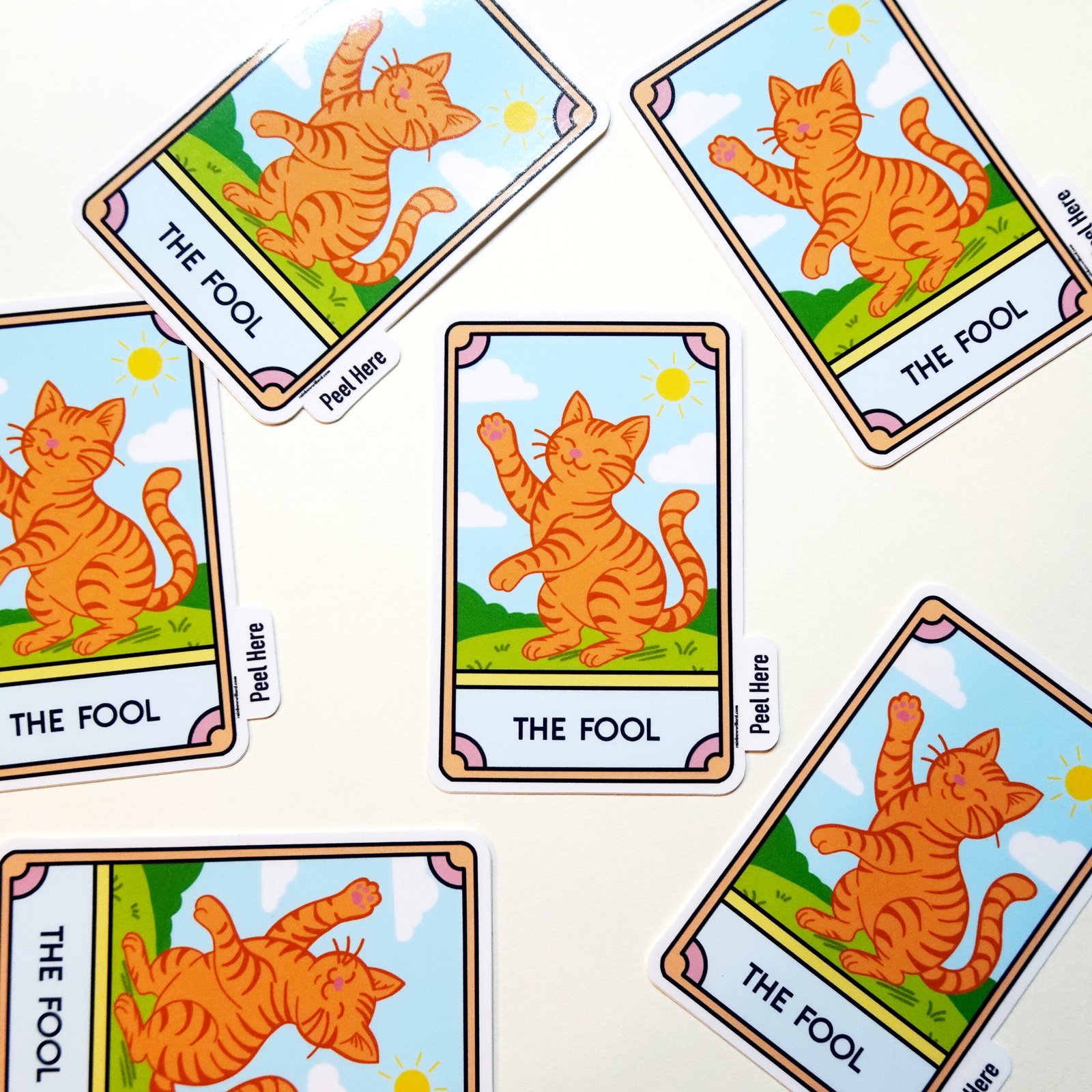 The Fool Vinyl Sticker