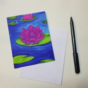 Lotus Greeting Card
