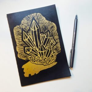Linocut Hand-Printed Journals