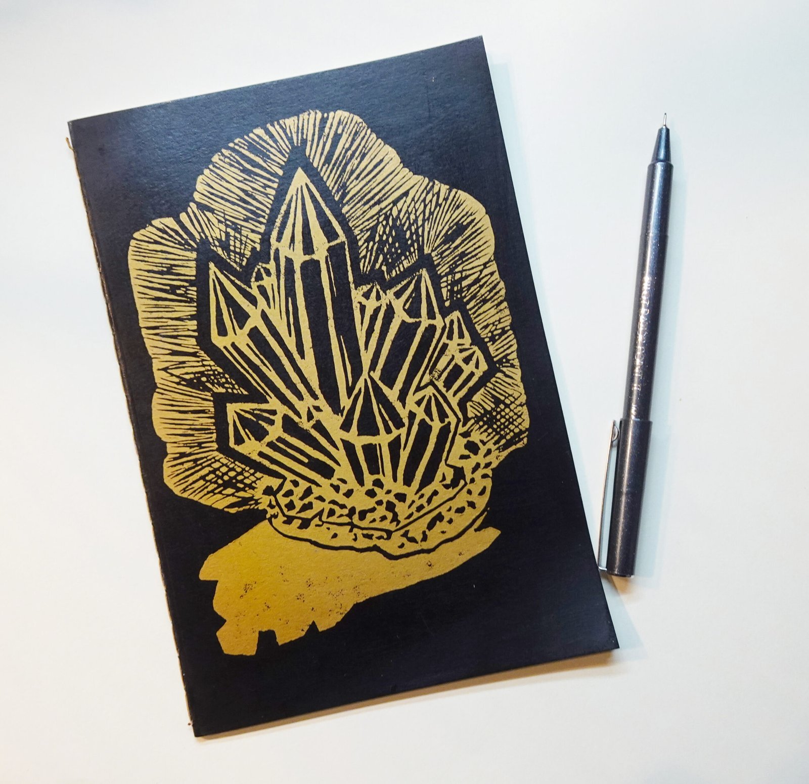 Linocut Hand-Printed Journals