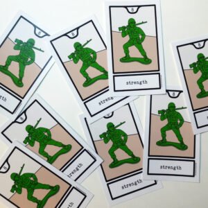 Strength Deluxe Tarot Sticker