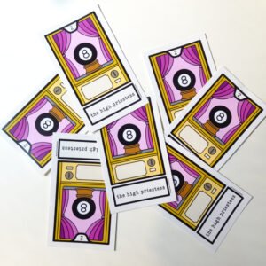 The High Priestess Deluxe Tarot Sticker