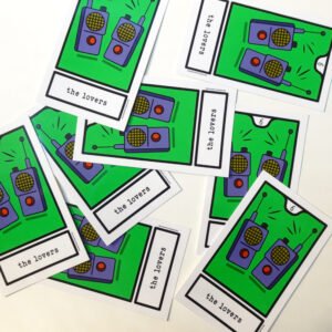 The Lovers Deluxe Tarot Sticker