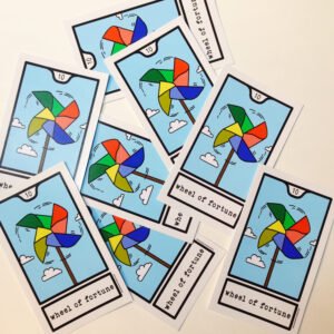 Wheel of Fortune Deluxe Tarot Sticker