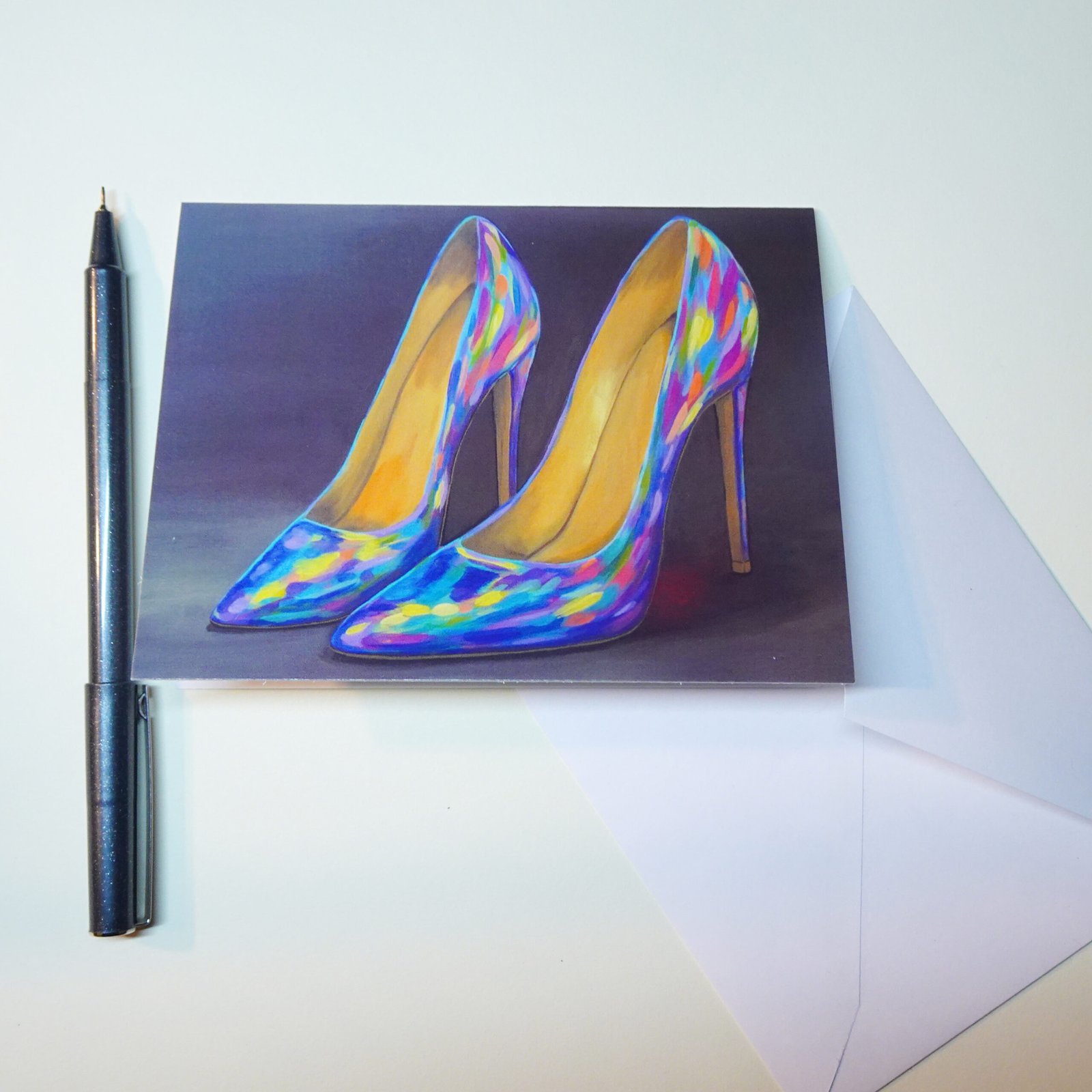 She Wore Them Anyway Art Card