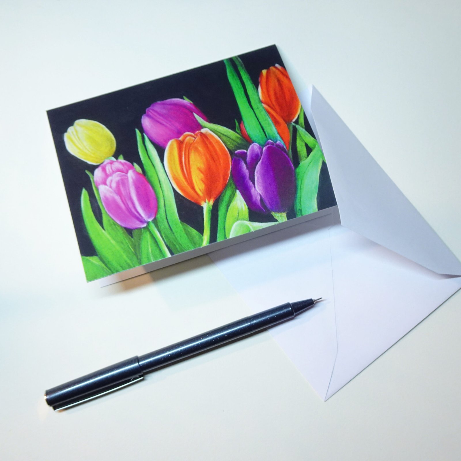 Sitting Pretty Art Card
