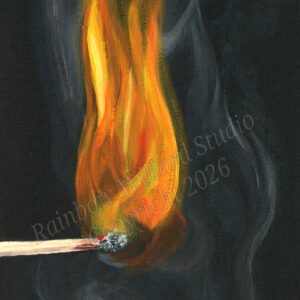 A Moment of Fire Print