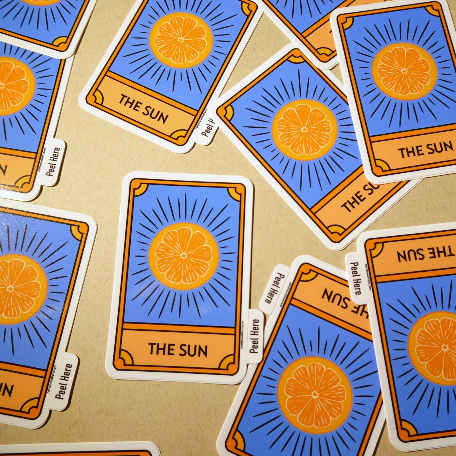 The Sun Vinyl Sticker