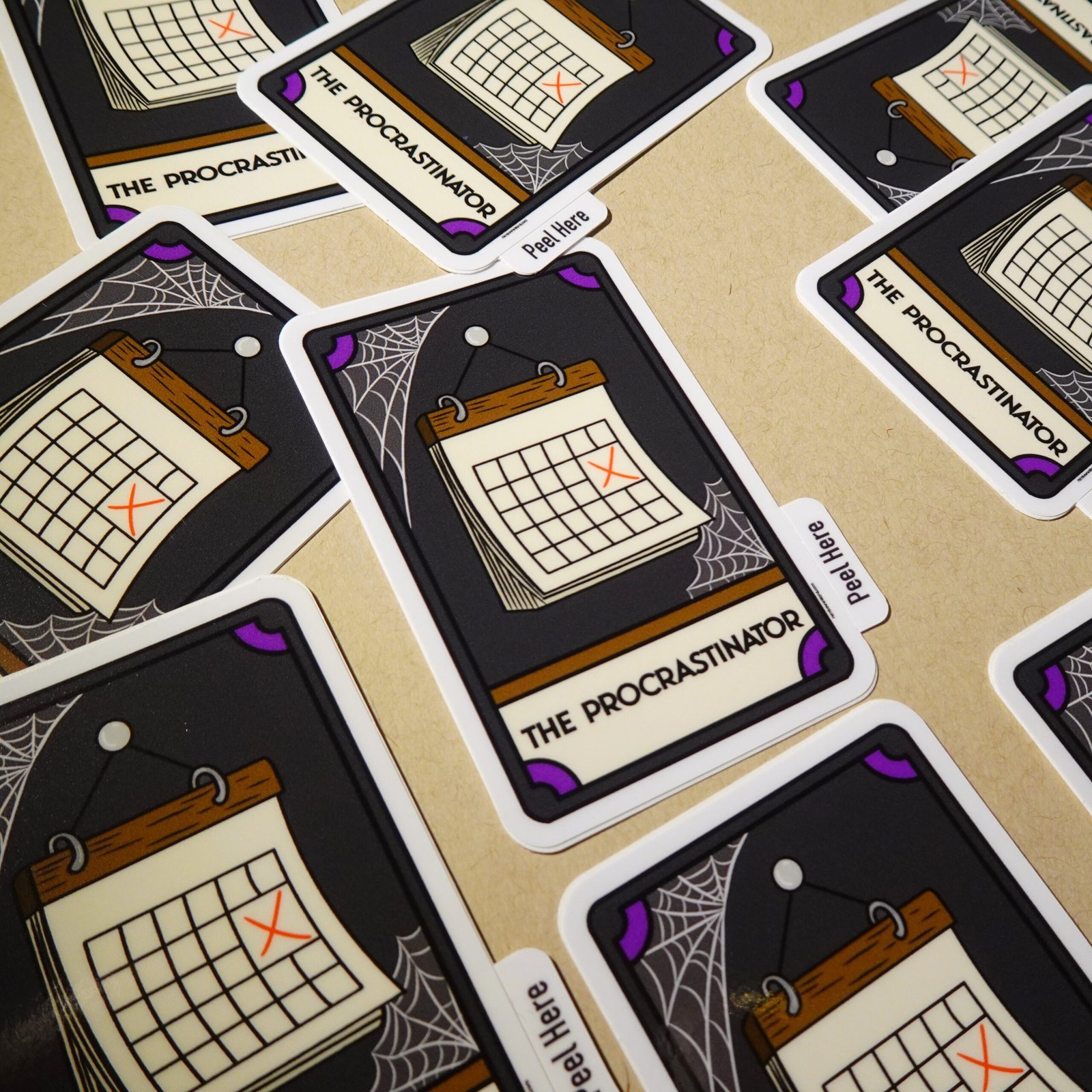 The Procrastinator Vinyl Sticker