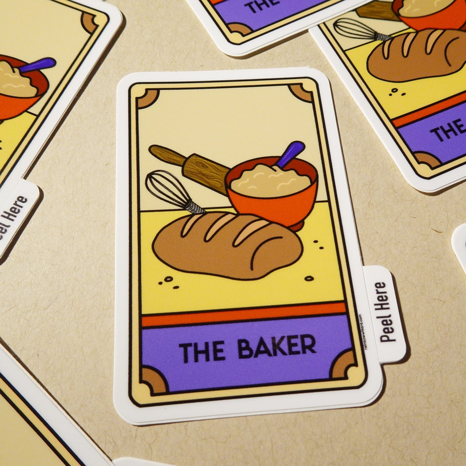 The Baker Vinyl Sticker