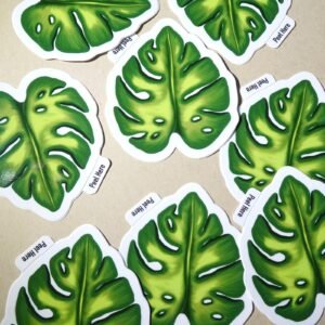 Monstera Leaf Sticker