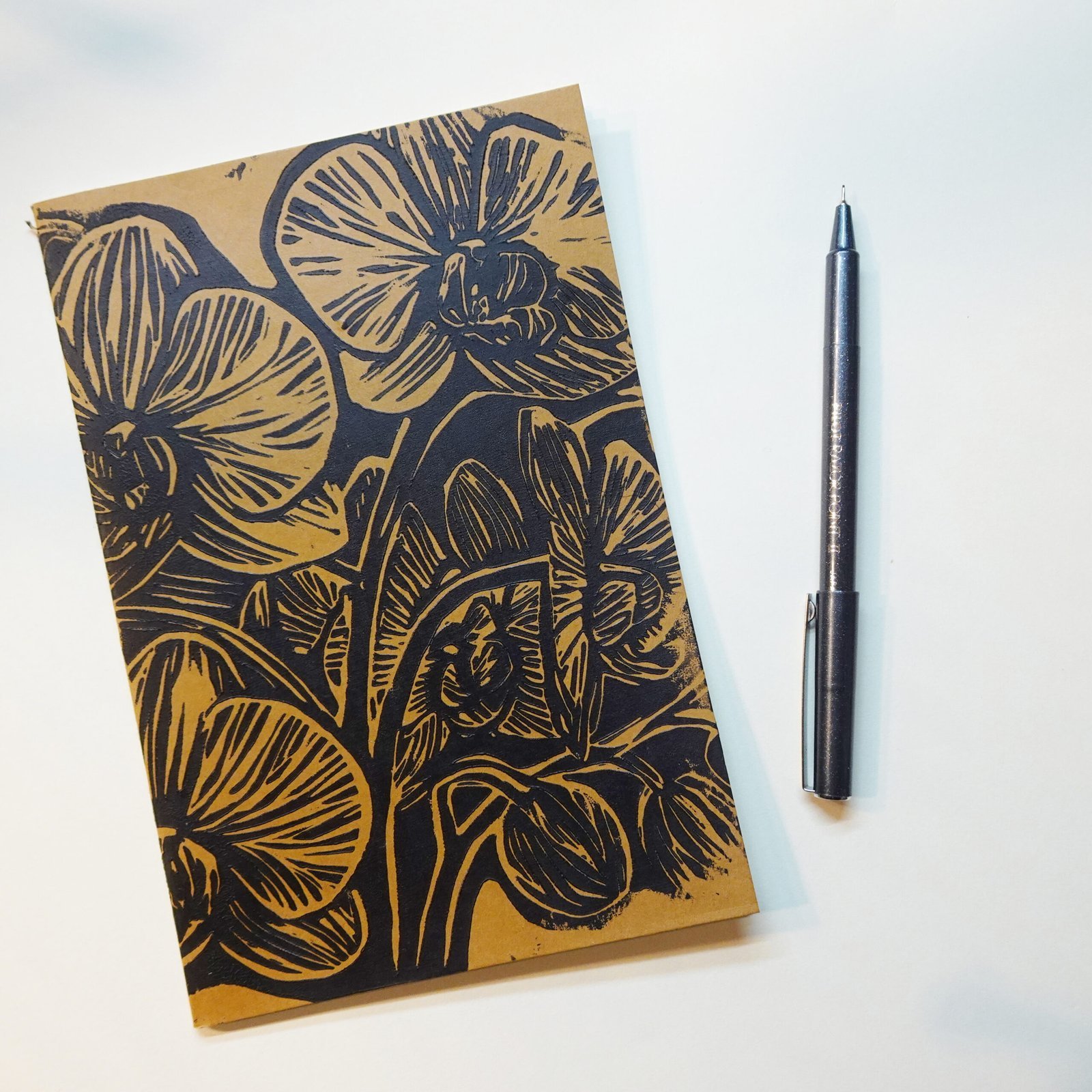 Linocut Hand-Printed Journals