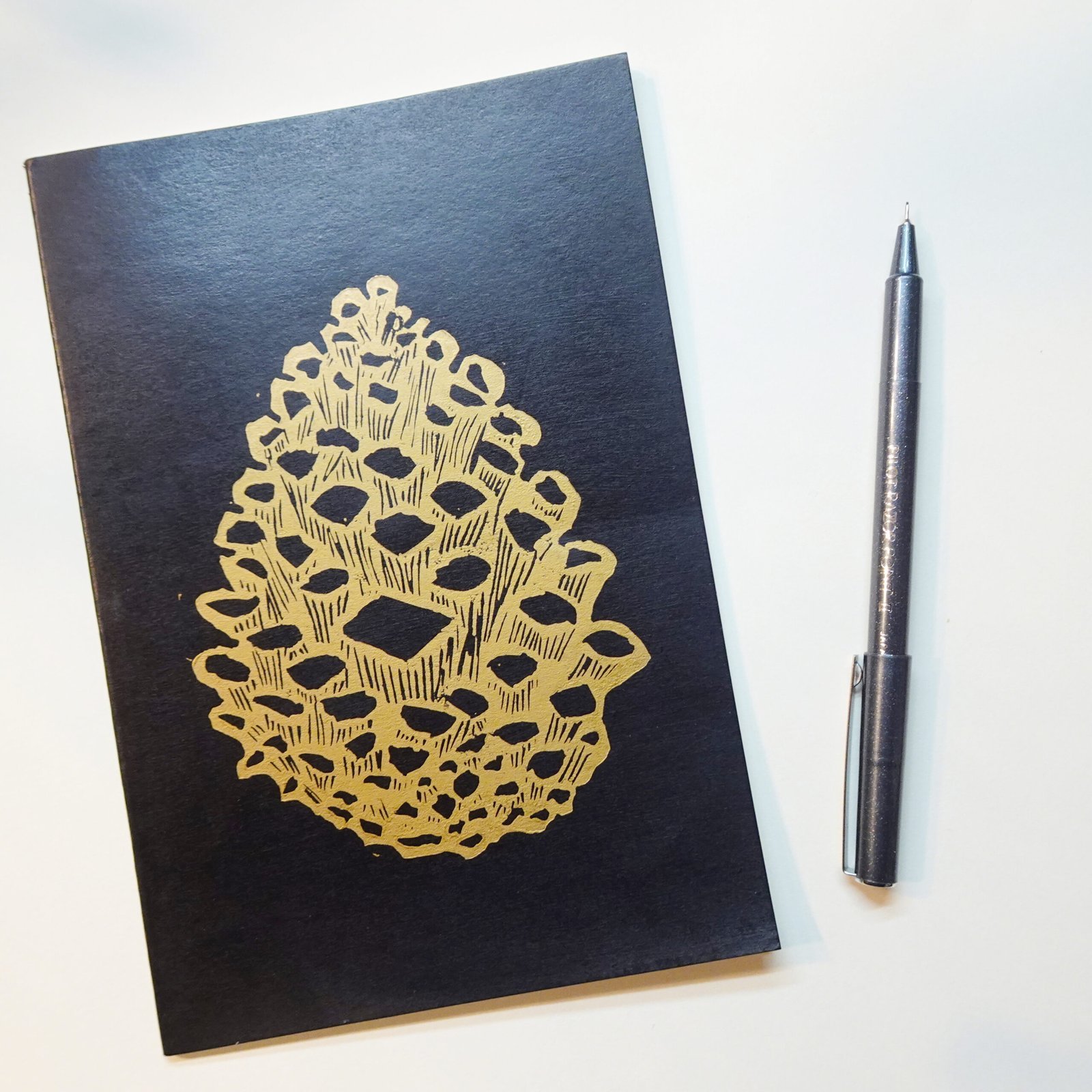Linocut Hand-Printed Journals
