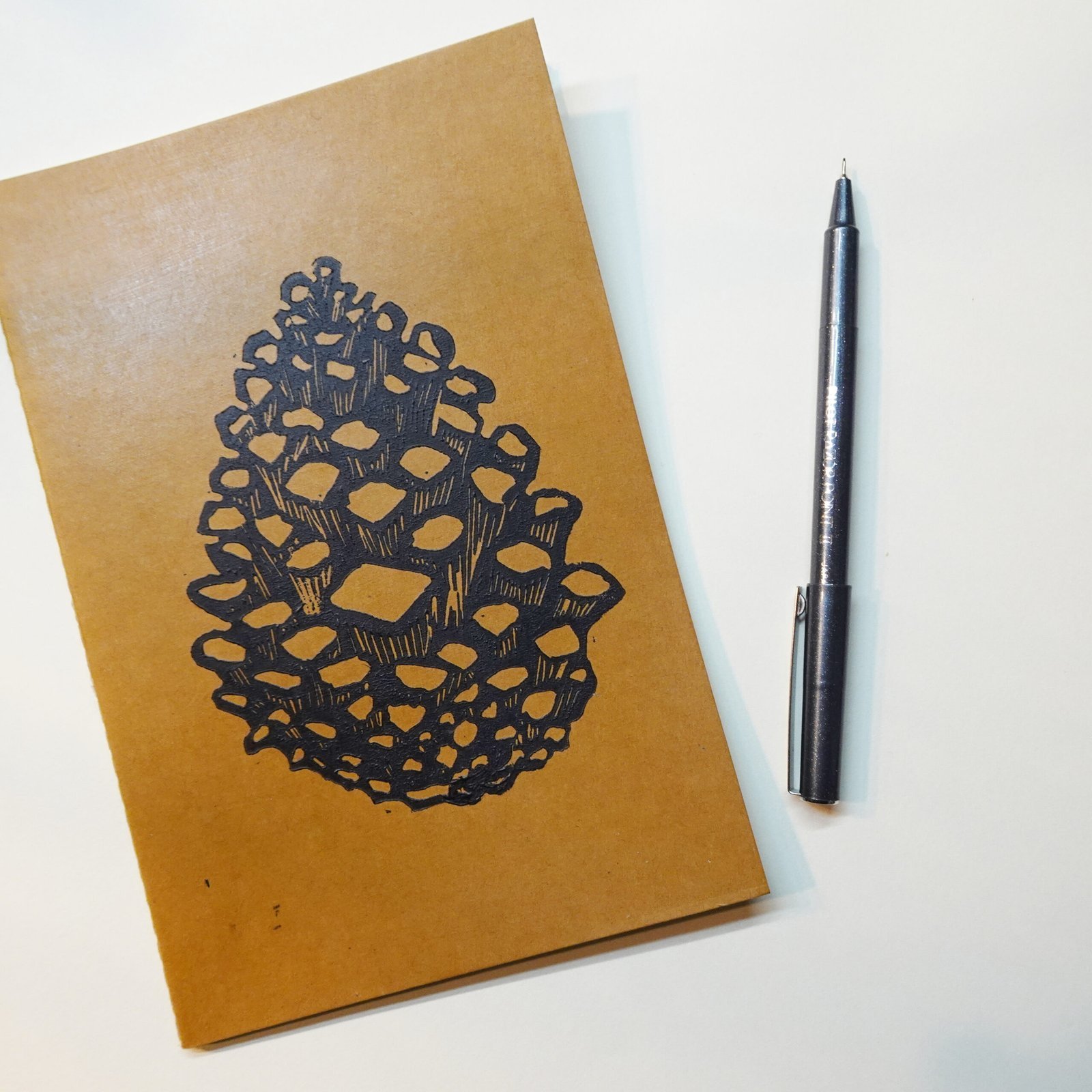 Linocut Hand-Printed Journals