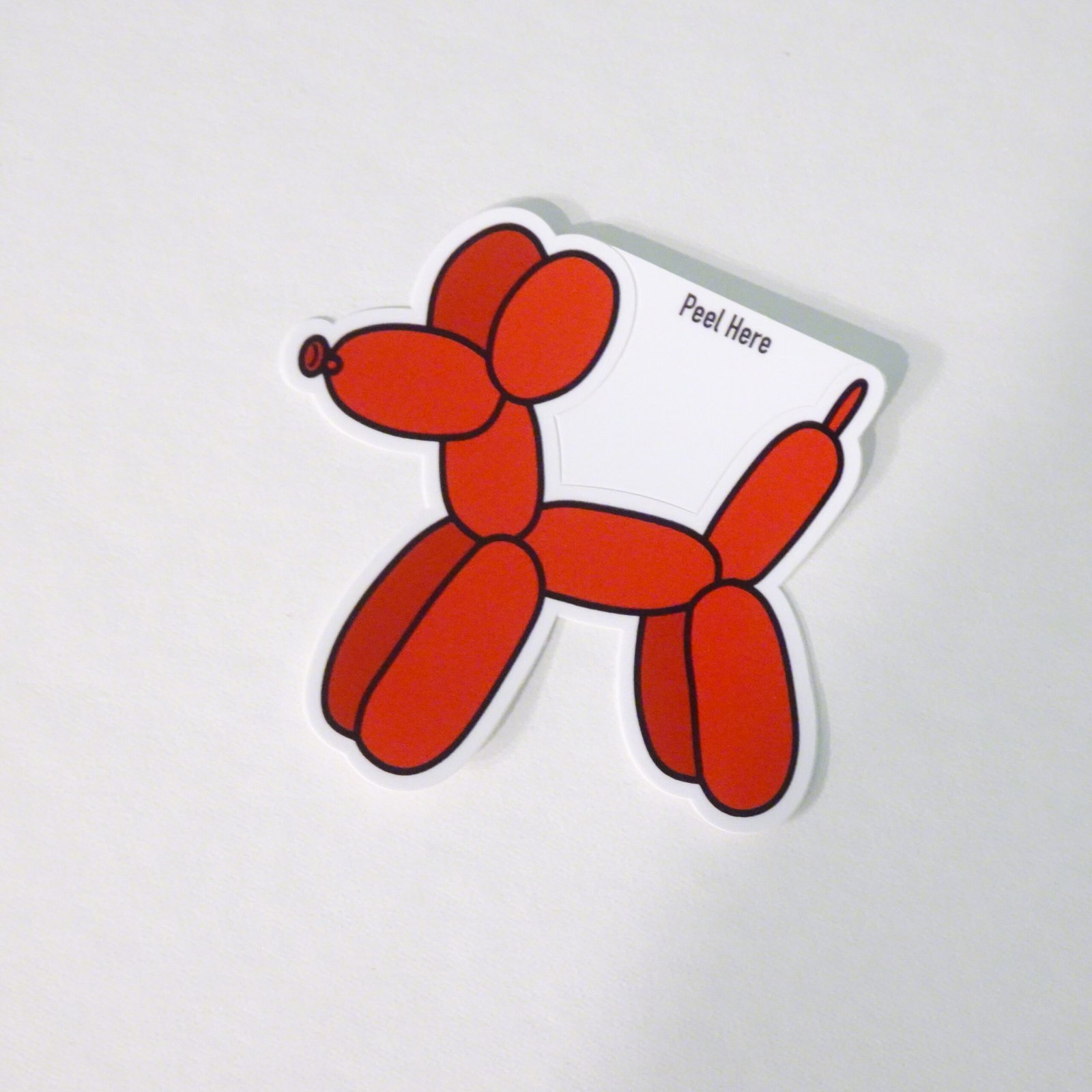 Balloon Dog Sticker
