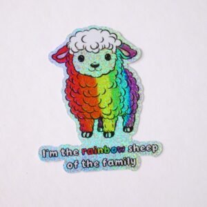 Rainbow Sheep Sticker