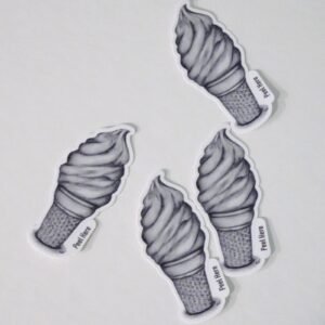Ice Cream Cone Sticker