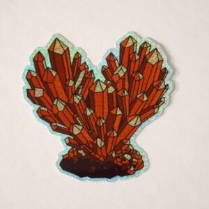 Crystal Heart Sticker