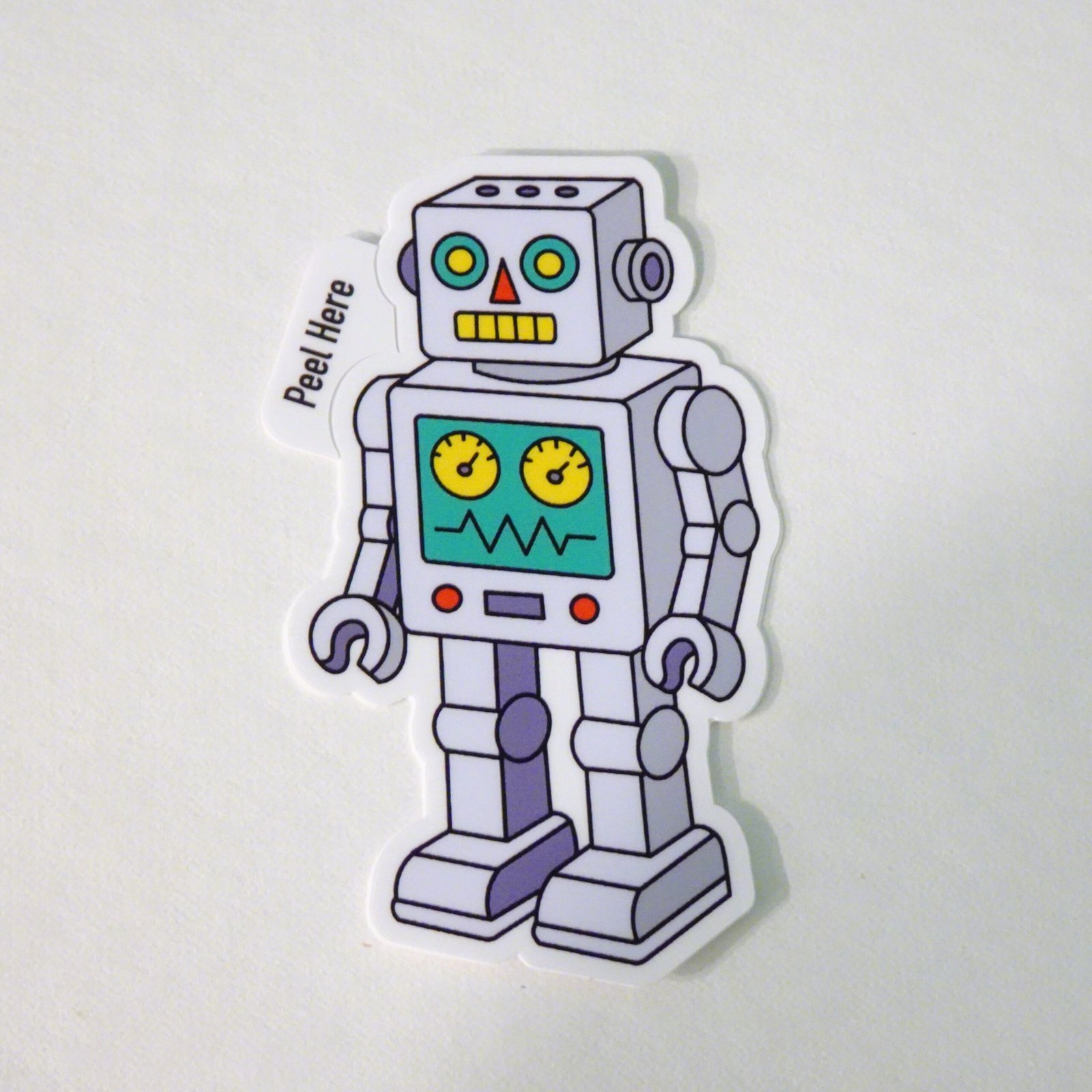 Robot Sticker