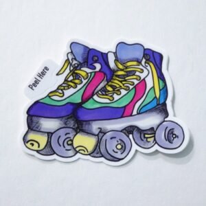 Roller Skates Sticker