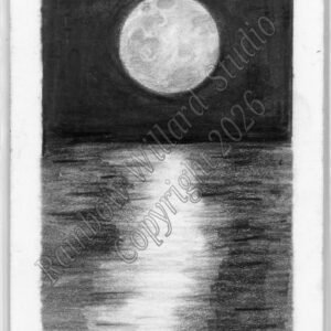 Pause Mini Original Drawing