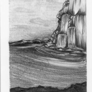 Oasis Mini Original Drawing