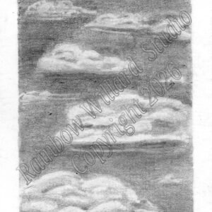 Floating Mini Original Drawing