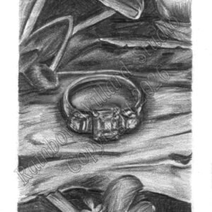 Lost & Found Mini Original Drawing