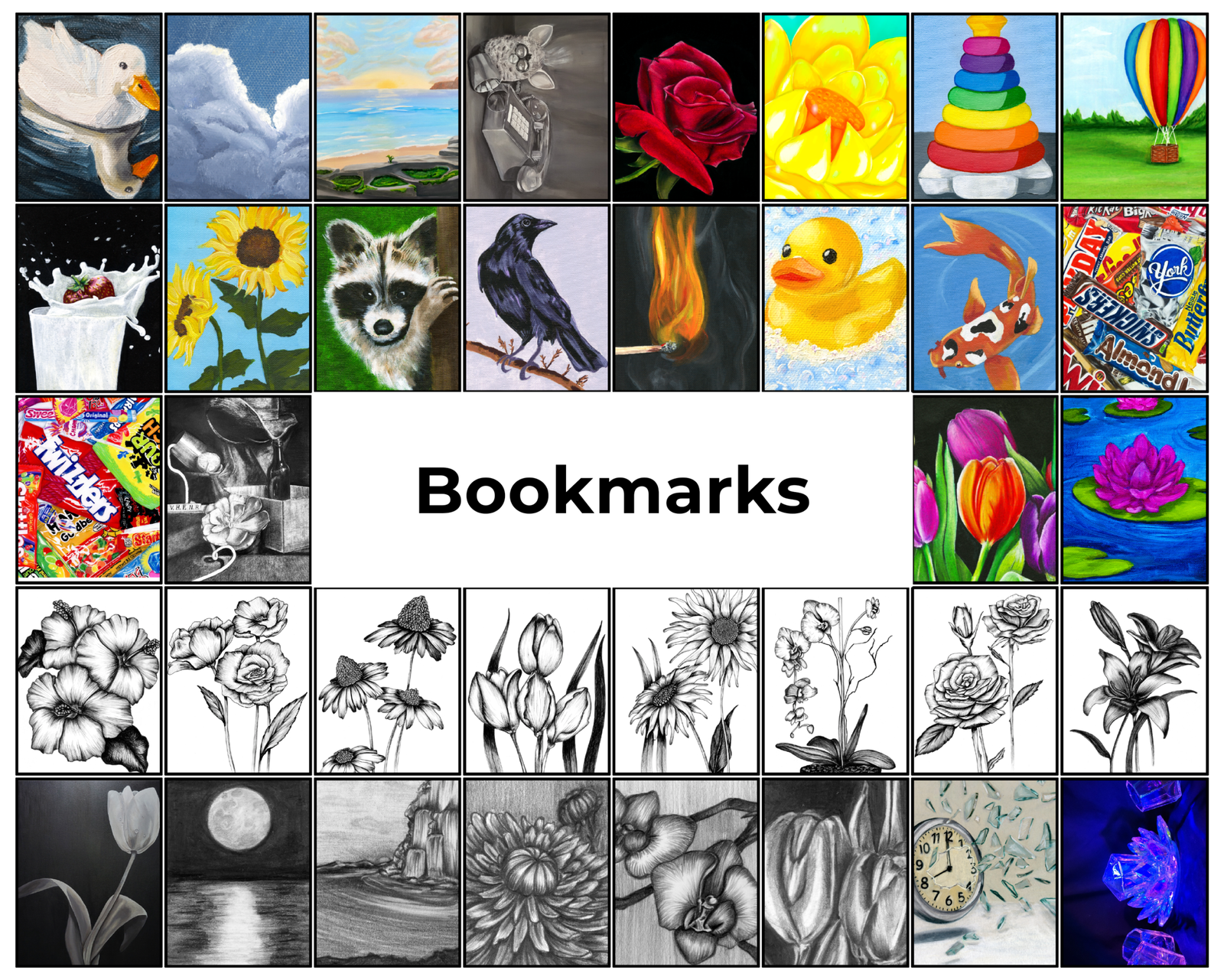 Art Print Bookmarks